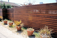 Panel fence