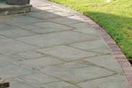 Yorkstone paving