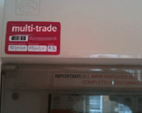 Multi-trade sticker