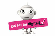 Digital TV man