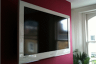 Wall mounted Televisions in an office